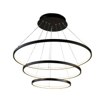 Подвесной светодиодный светильник Giro, 1xLED, Черный + Белый (Favourite, 1764-18P)