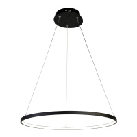 Подвесной светодиодный светильник Giro, 1xLED, Черный + Белый (Favourite, 1764-6P)