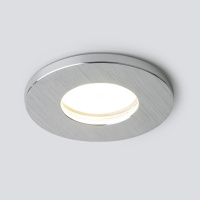 Влагозащищенный точечный светильник 125 MR16 серебро (Elektrostandard, Влагозащищенный точечный светильник)
