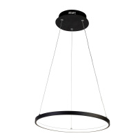 Подвесной светодиодный светильник Giro, 1xLED, Черный + Белый (Favourite, 1764-4P)