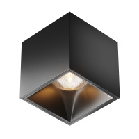 Потолочный светильник Ceiling & Wall Alfa LED 12W, 3000K, Черный (Maytoni, C065CL-L12B3K)