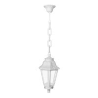 Подвесной уличный светильник Fumagalli Sichem/Anna E22.120.000.WXE27, Белый и Прозрачный, без ламп