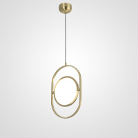 Подвесной светильник ARVET вертикальный Золото (ImperiumLoft, 179642-26)