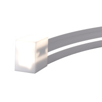 Гибкий неон Гибкий неон Изгиб поперек оптической оси, LED 12W, 4000K, Белый (Led Strip, 432004)